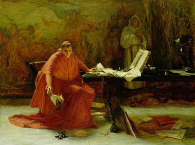Un segreto di stato, 1874 da John Pettie